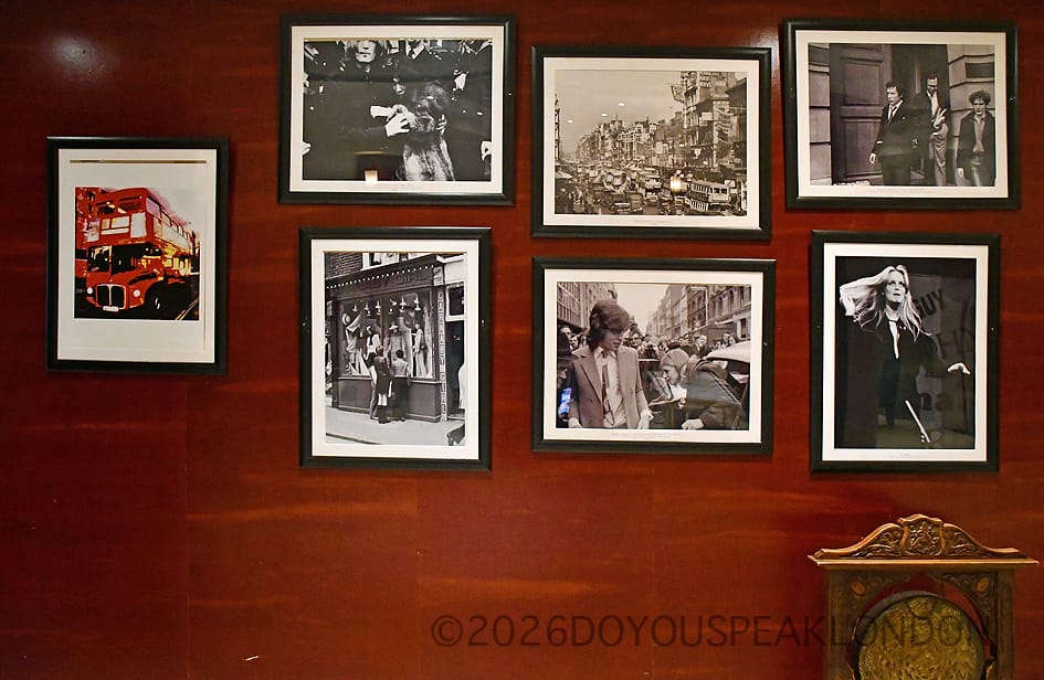 Black-and-white Swinging London photographs at the Courthouse Hotel