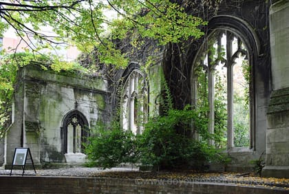 St Dunstan in the East: London’s most magical hidden garden
