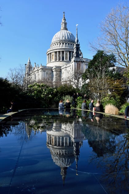 London’s Reflection Garden near St Paul’s that feels like a secret