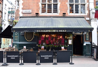 Shakespeare's Head, Carnaby Street: inside London's most iconic corner pub