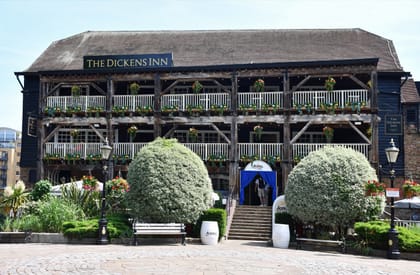 Poplars at The Dickens Inn: the perfect summer spot at St Katharine Docks!