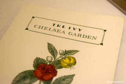 The Ivy Chelsea Garden: A sheer delight for the senses!