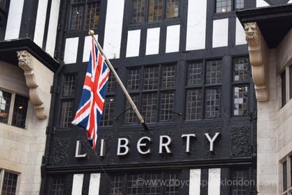 Liberty, an iconic luxury retailer in London!