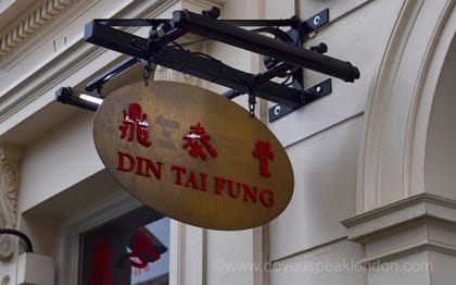 Din Tai Fung: Covent Garden’s Dumpling delight!