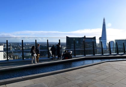 London's breathtaking views from The Garden at 120!