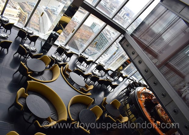 Vertiginous brunch at The Aqua Shard!