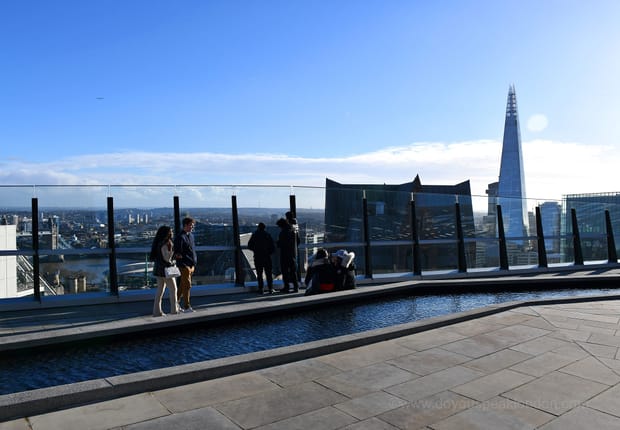 London's breathtaking views from The Garden at 120!